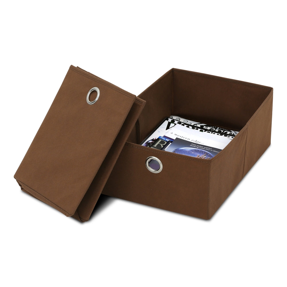 15111 JAYA Simplistic Computer Study Desk with Bin Drawers, Espresso - Furinno