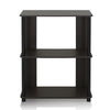 JAYA Simple Design Bookcase, Walnut, - Furinno