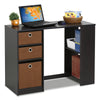 15110 JAYA Modern Computer Study Desk, Espresso - Furinno