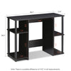 15112 JAYA Compact Computer Study Desk, Espresso - Furinno