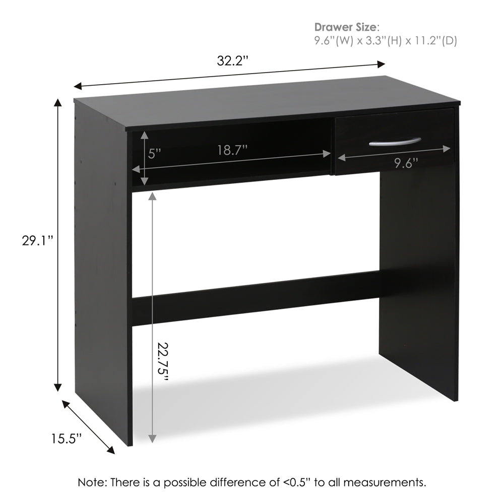 JAYA Computer Study Desk with Drawer - Furinno