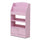 Kidkanac Magazine/Bookshelf with Toy Storage Cabinet, Pink - Furinno