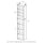 Furinno Indo 8-Tier Media Tower, Espresso 16074EX