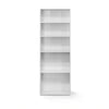 Furinno Wright 5-Shelf Bookcase, Soft White