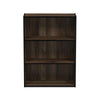 Furinno Pasir 3 Tier Open Shelf Bookcase, Columbia Walnut, 11208CWN