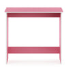 Simplistic Study Table, Pink/White - Furinno