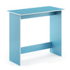 Simplistic Study Table, Light Blue/White - Furinno