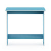 Simplistic Study Table, Light Blue/White - Furinno