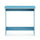 Simplistic Study Table, Light Blue/White - Furinno