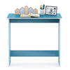 Simplistic Study Table, Light Blue/White - Furinno