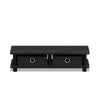 Turn-N-Tube Monitor Stand, Espresso/Black - Furinno