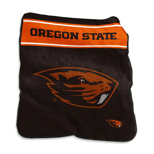 Oregon State Beavers Blanket 60x80 Raschel Throw - Logo Brands