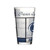 Penn State Nittany Lions Pint Glass 16oz Quilted Stained Boxed - Logo Brands