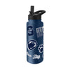 Penn State Nittany Lions Quencher Bottle 34oz Stainless Steel Dreamweave - Logo Brands