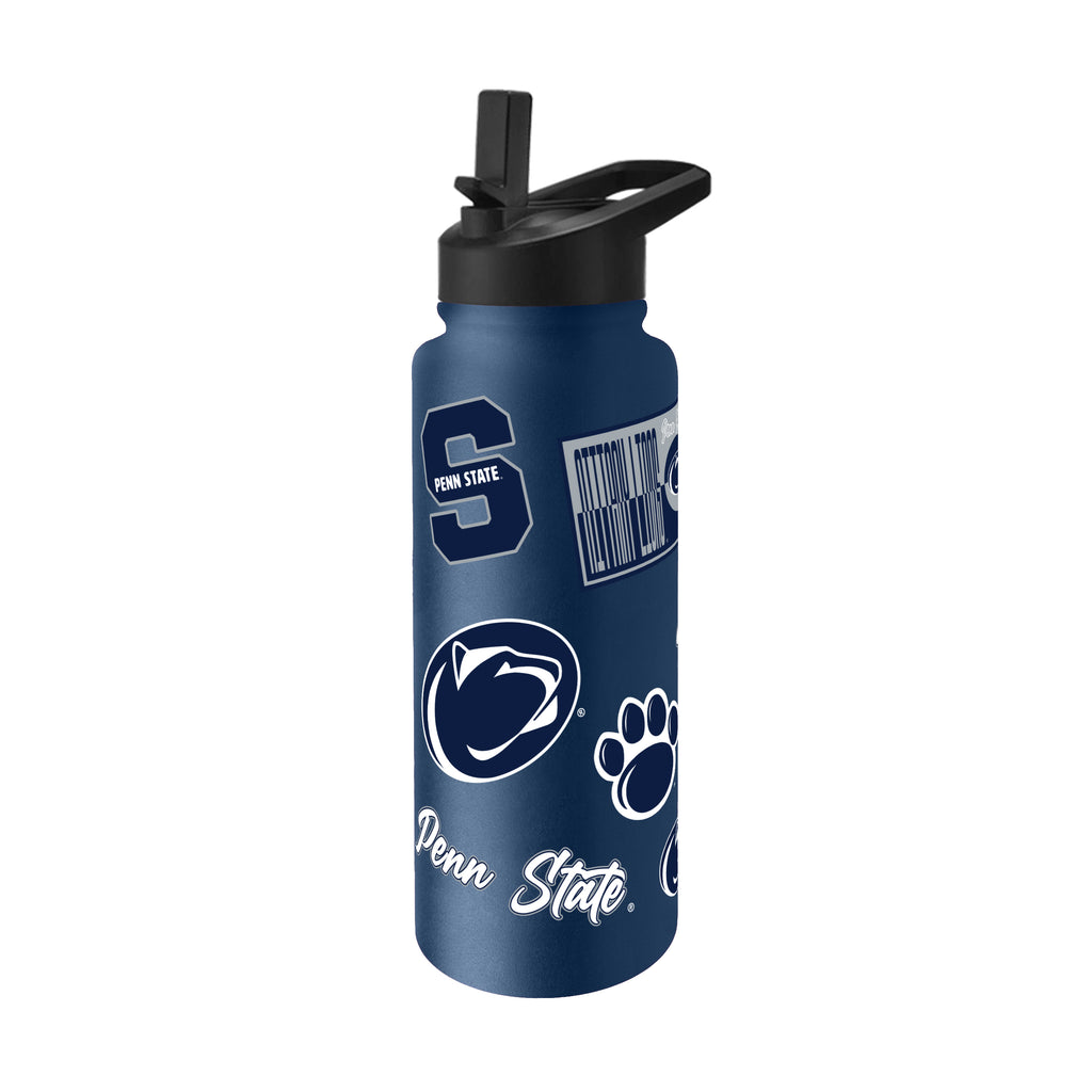 Penn State Nittany Lions Quencher Bottle 34oz Stainless Steel Dreamweave - Logo Brands