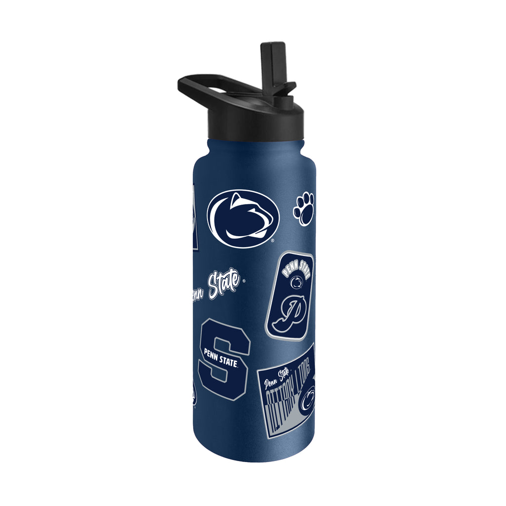 Penn State Nittany Lions Quencher Bottle 34oz Stainless Steel Dreamweave - Logo Brands