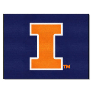 Fanmats - University of Illinois All-Star Mat 33.75''x42.5''