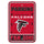 Atlanta Falcons Sign 12x18 Plastic Fan Zone Parking Style CO -
