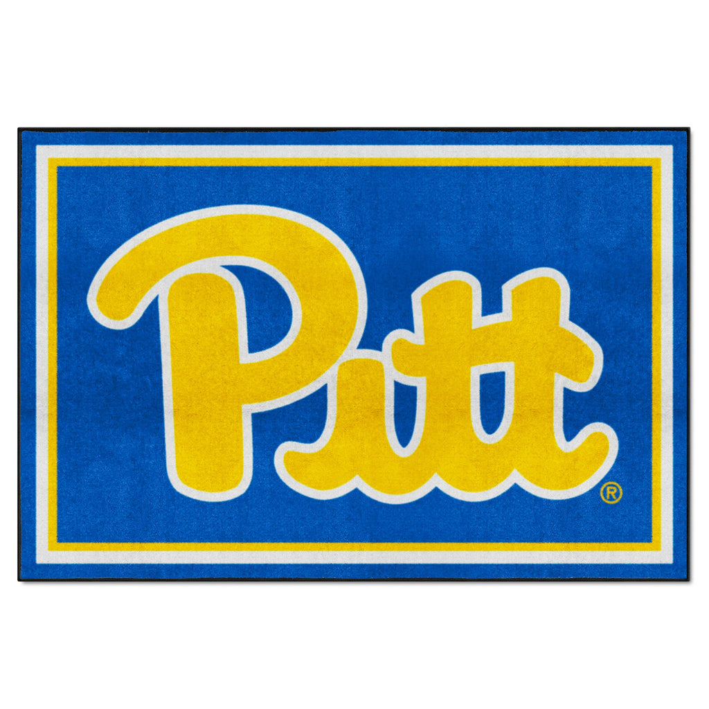 Fanmats - University of Pittsburgh 5x8 Rug 59.5''x88''