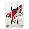 Arizona Coyotes Sign 11x17 Wood Fence Style White - WinCraft