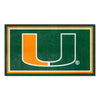 Fanmats - University of Miami 3x5 Rug 36''x 60''