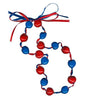 Lucky Kukui Nuts Necklace Royal/Red CO - Innovative Marketing Consultants