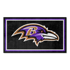 Fanmats - NFL - Baltimore Ravens 3x5 Rug 36''x 60''