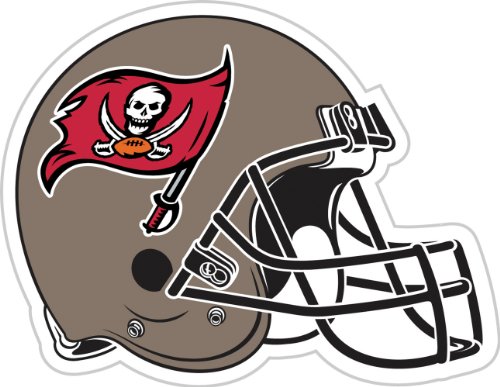 Tampa Bay Buccaneers Magnet Car Style 12 Inch Helmet Design -