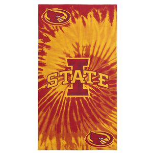 Iowa State Cyclones NCAA Psychedelic Beach Towel 30 X 60 Inches - Northwest