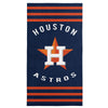 Houston Astros MLB Stripes Beach Towel 30 X 60 Inches - Northwest