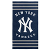 New York Yankees MLB Stripes Beach Towel 30 X 60 Inches - Northwest
