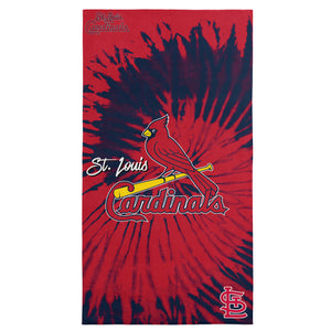 St Louis Cardinals MLB Psychedelic Beach Towel 30 X 60 Inches - Northwest
