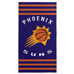 Phoenix Suns NBA Stripes Beach Towel 30 X 60 Inches - Northwest