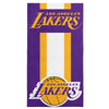 Los Angeles Lakers NBA Zone Read Beach Towel 30 X 60 Inches - Northwest