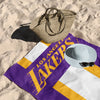 Los Angeles Lakers NBA Zone Read Beach Towel 30 X 60 Inches - Northwest