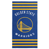 Golden State Warriors NBA Stripes Beach Towel 30 X 60 Inches - Northwest