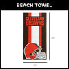 Cleveland Browns NFL Zone Read Beach Towel 30 X 60 Inches - Northwest
