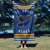 St. Louis Blues NHL Stripes Beach Towel 30 X 60 Inches - Northwest