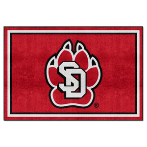 Fanmats - University of South Dakota 5x8 Rug 59.5''x88''