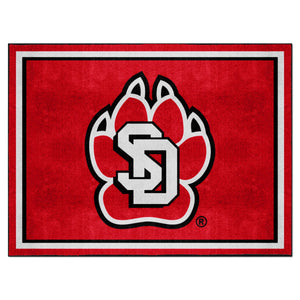 Fanmats - University of South Dakota 8x10 Rug 87''x117''