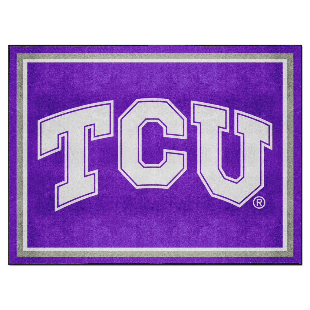 Fanmats - Texas Christian University 8x10 Rug 87''x117''