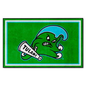 Fanmats - Tulane University 4x6 Rug 44''x71''