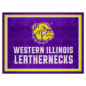 Fanmats - Western Illinois University 8x10 Rug 87''x117''