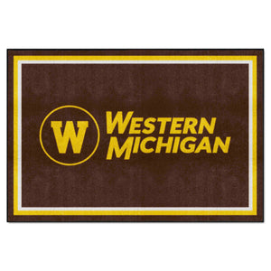 Fanmats - Western Michigan University 5x8 Rug 59.5''x88''