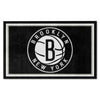 Fanmats - NBA - Brooklyn Nets 4x6 Rug 44''x71''