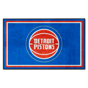 Fanmats - NBA - Detroit Pistons 4x6 Rug 44''x71''