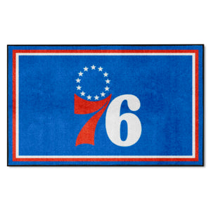 Fanmats - NBA - Philadelphia 76ers 4x6 Rug 44''x71''