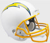 Los Angeles Chargers Helmet Riddell Replica Full Size VSR4 Style 2019 - Riddell