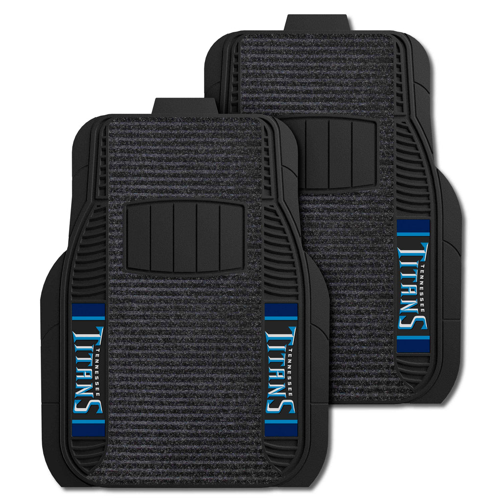 Fanmats - NFL - Tennessee Titans 2-pc Deluxe Car Mat Set 21''x27''