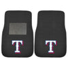 Fanmats - MLB - Texas Rangers 2-pc Embroidered Car Mat Set 17''x25.5''